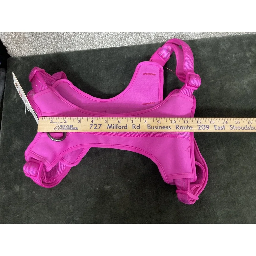 Boots & Barkley Dog Harness Extra Large XL Pink New Reflective Comfort Padded